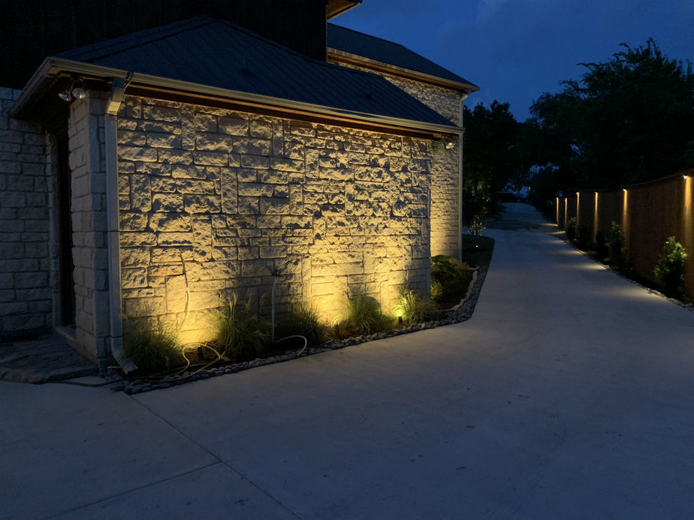 Wall & Step Lights Dallas Landscape Lighting Exterior Dallas by