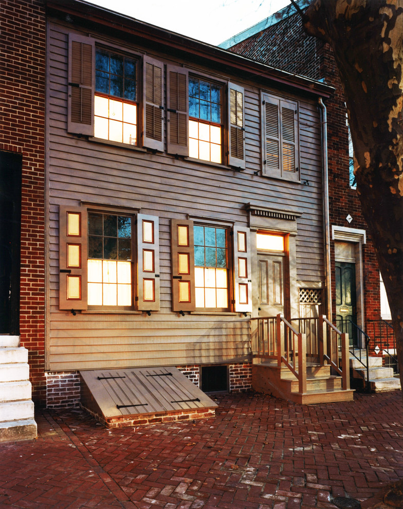 Walt Whitman House Victorian Exterior Philadelphia by Page