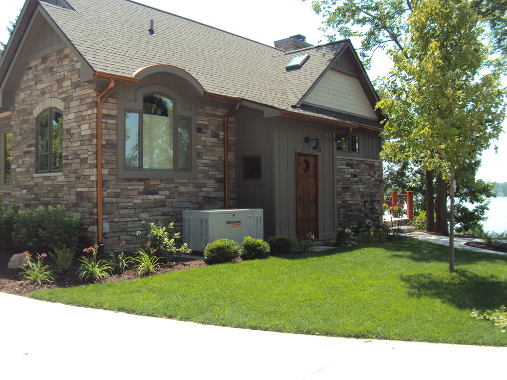 Wampler's Lake Project Traditional House Exterior Detroit by