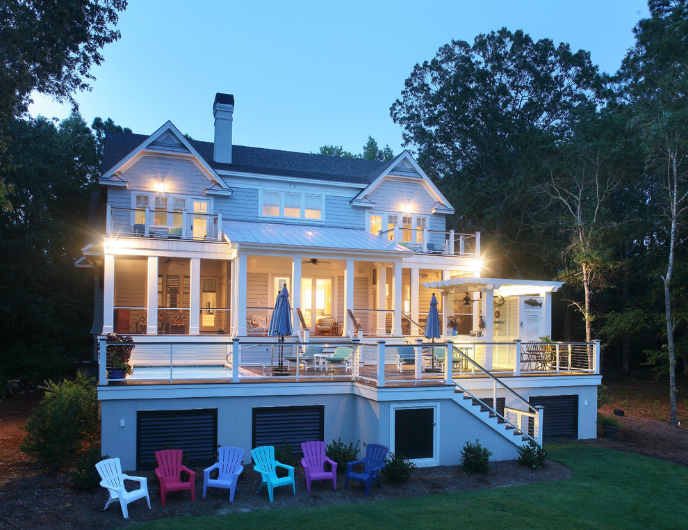 Wando River Private Residence Beach Style Exterior Charleston