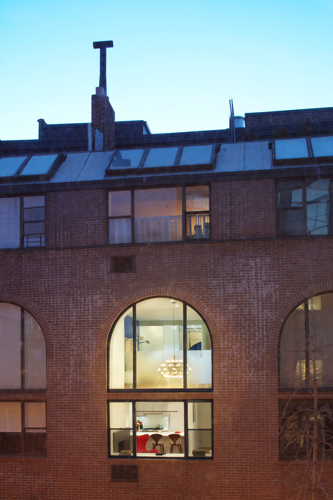 Warehouse Duplex Exterior Chicago by Axis Mundi Chicago Houzz