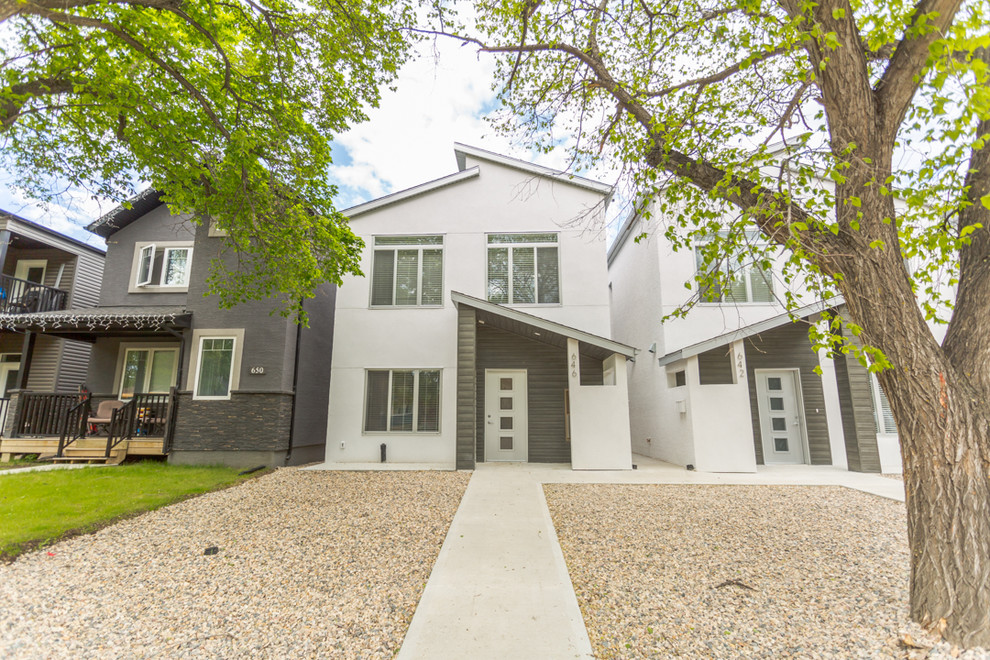 Wascana Infill Duplex Modern Exterior Other by Alair Homes