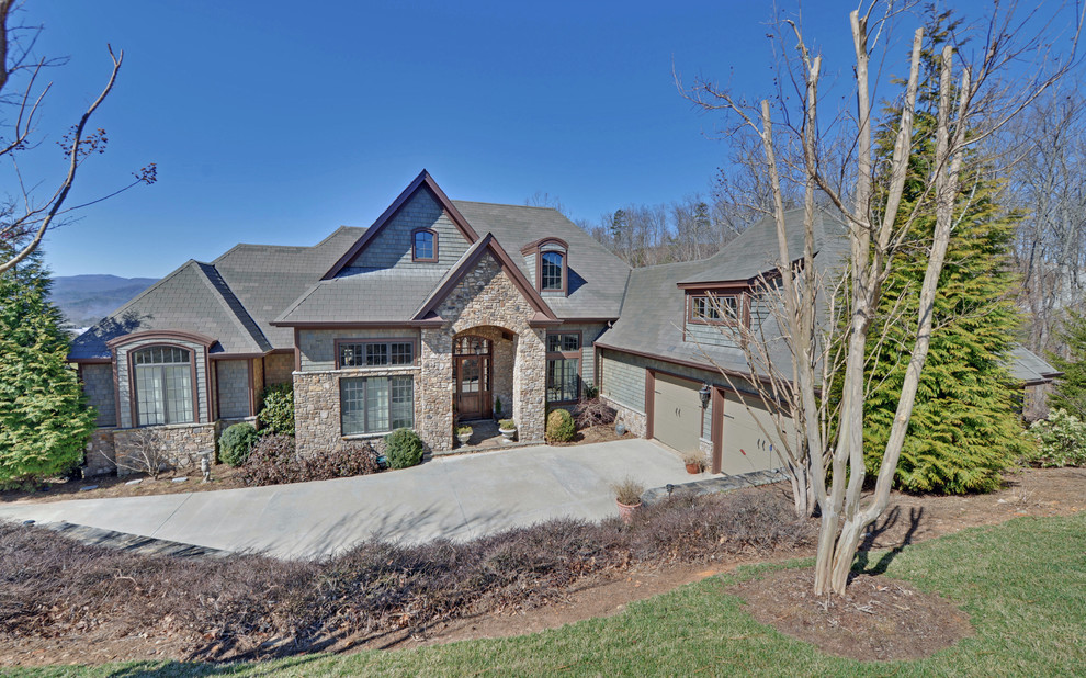 Waterfall Country Club / Lake Burton Club Craftsman Exterior