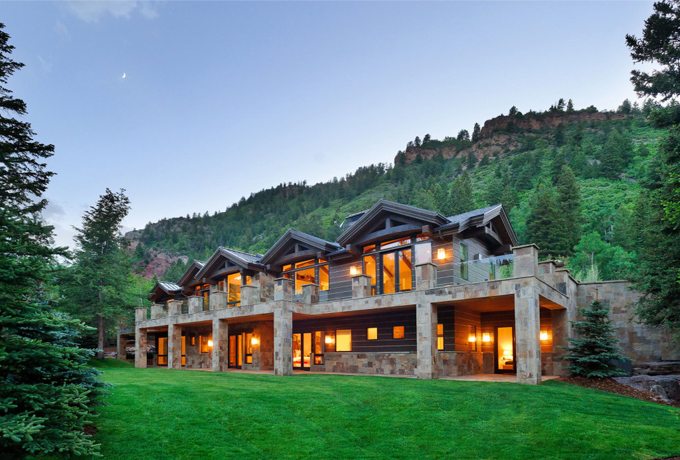 Wax Residence Exterior Denver by BREWSTER MCLEOD ARCHITECTS INC