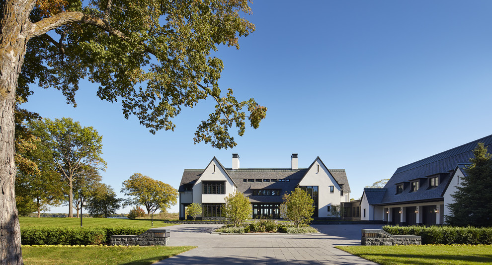 Wayzata Bay Estate Transitional Exterior Minneapolis by John