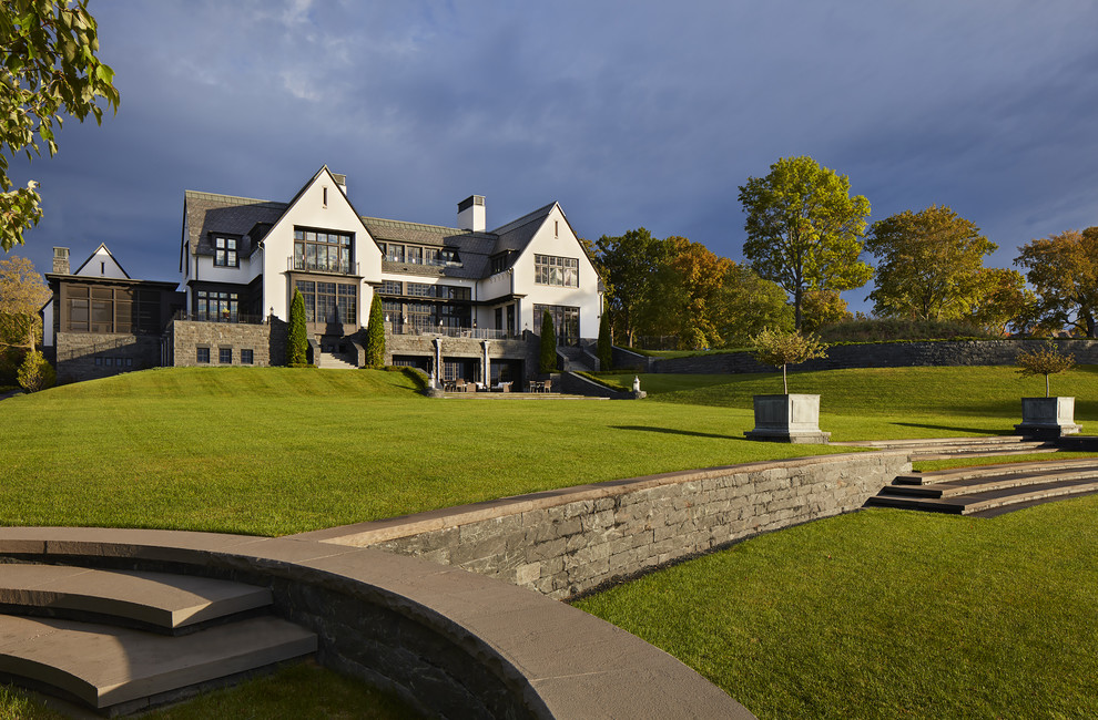 Wayzata Bay Estate Transitional Exterior Minneapolis by John