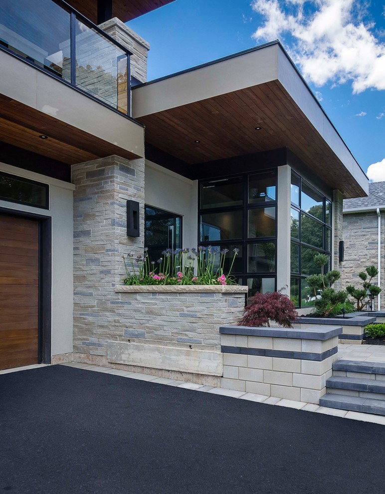 West Coast Contemporary Contemporary Exterior Toronto by