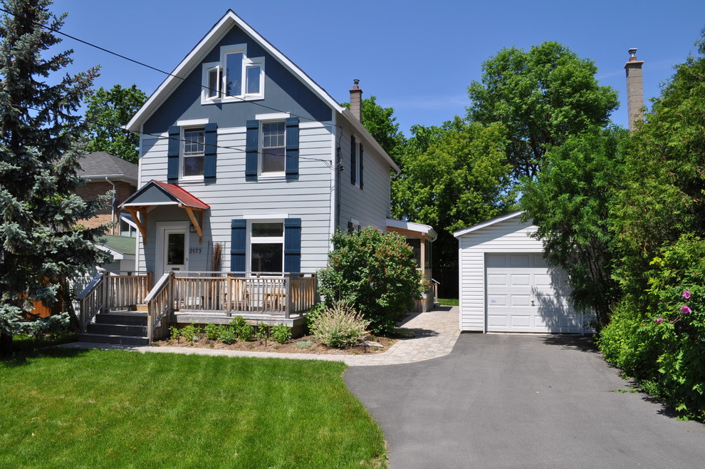 WESTBORO Home exterior, siding, porches, decks, stone wall and