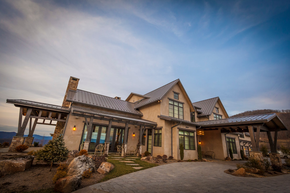 Western NC Home Modern Exterior Charlotte by Hardin Creek