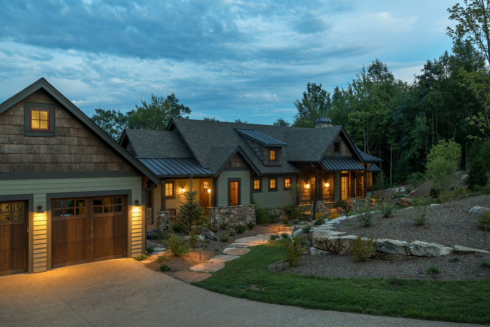 Western North Carolina Mountain Residence Rustic Exterior Other
