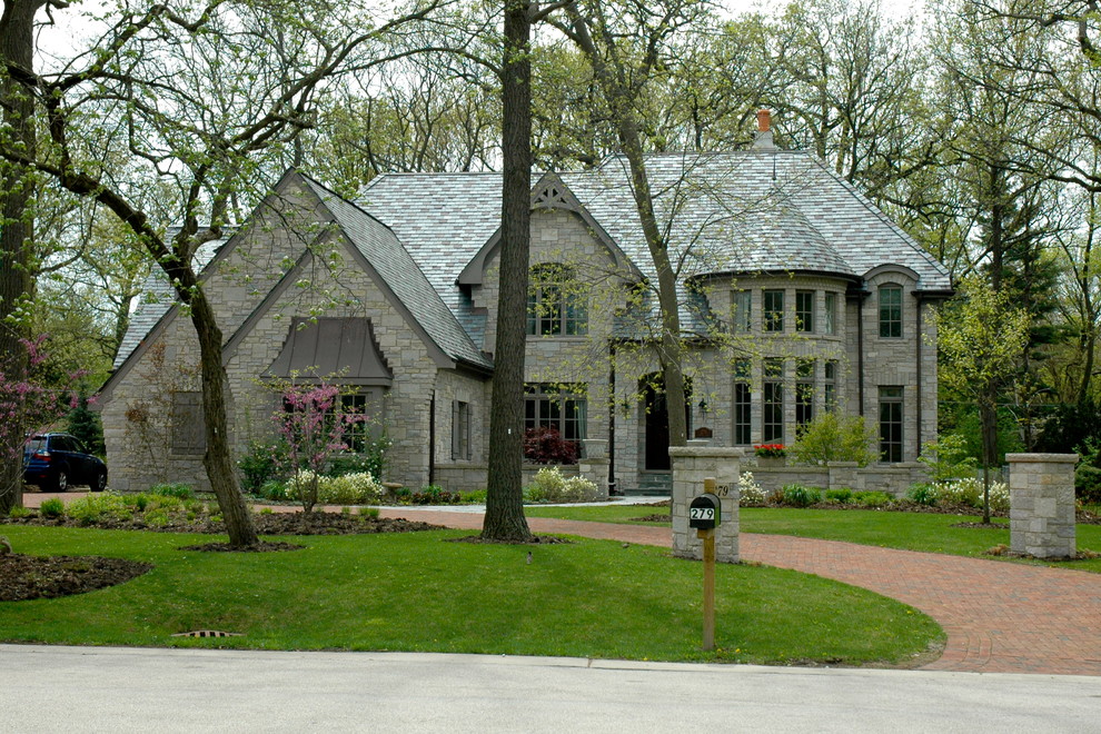 Western Suburbs Traditional Exterior Chicago by Daniel Lesus