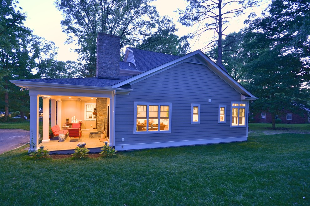 Westham Ranch to 4 story renovation Traditional Exterior Richmond