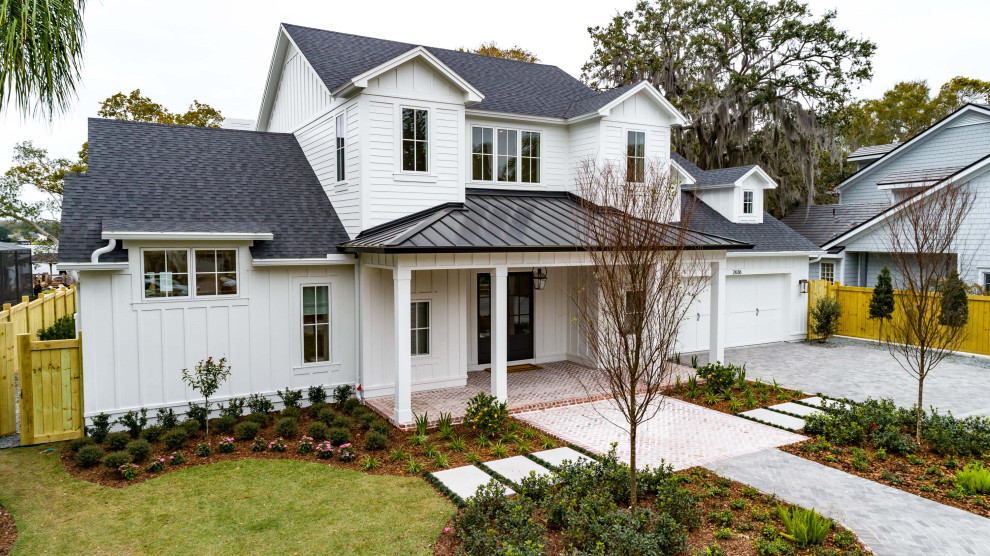Custom Home College Park Florida Farmhouse Exterior Orlando