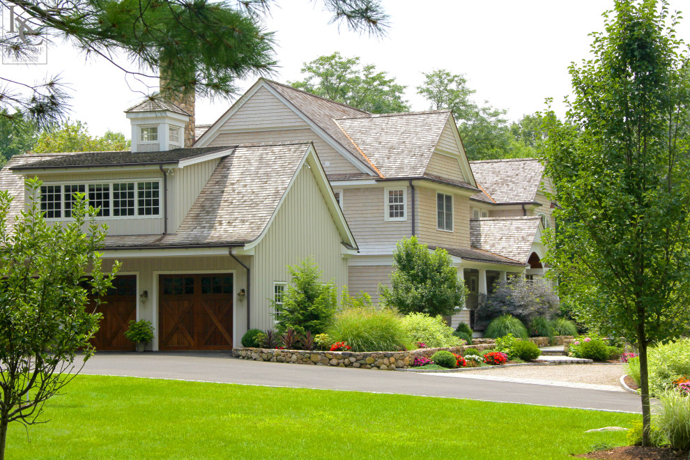 Weston Nantucket Shingle Style Exterior New York by Kilcoyne