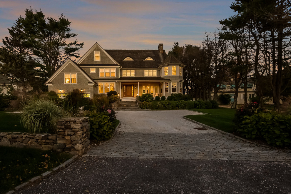 Westport Real Estate 5 Compo Beach Road, Westport, CT Beach Style