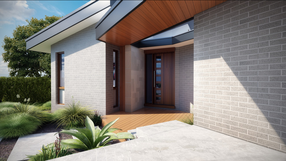 Wheelers Hill Project Contemporary House Exterior Melbourne by