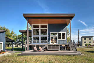 White Family Cabin - Contemporary - Exterior - Seattle - by Concept ...