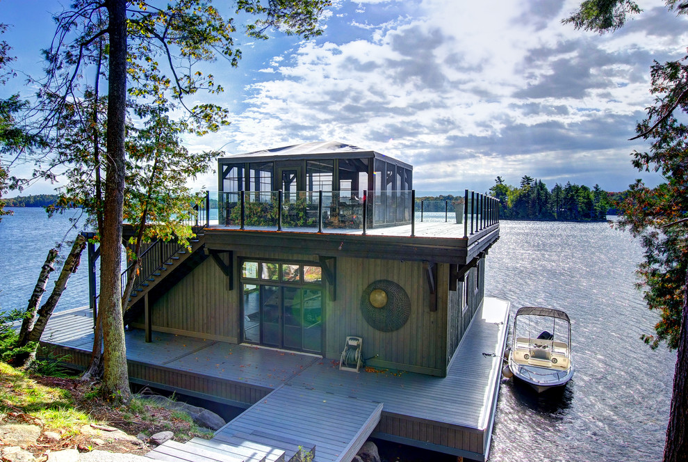 White Lake Estate Exterior Toronto by Discovery Dream Homes Houzz