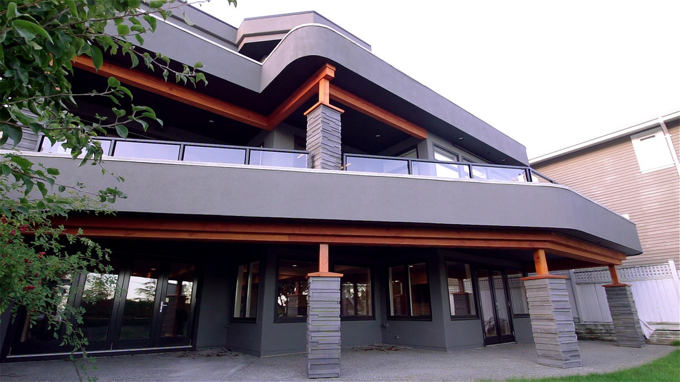 White Rock Marine Drive Modern Exterior Vancouver by Versa