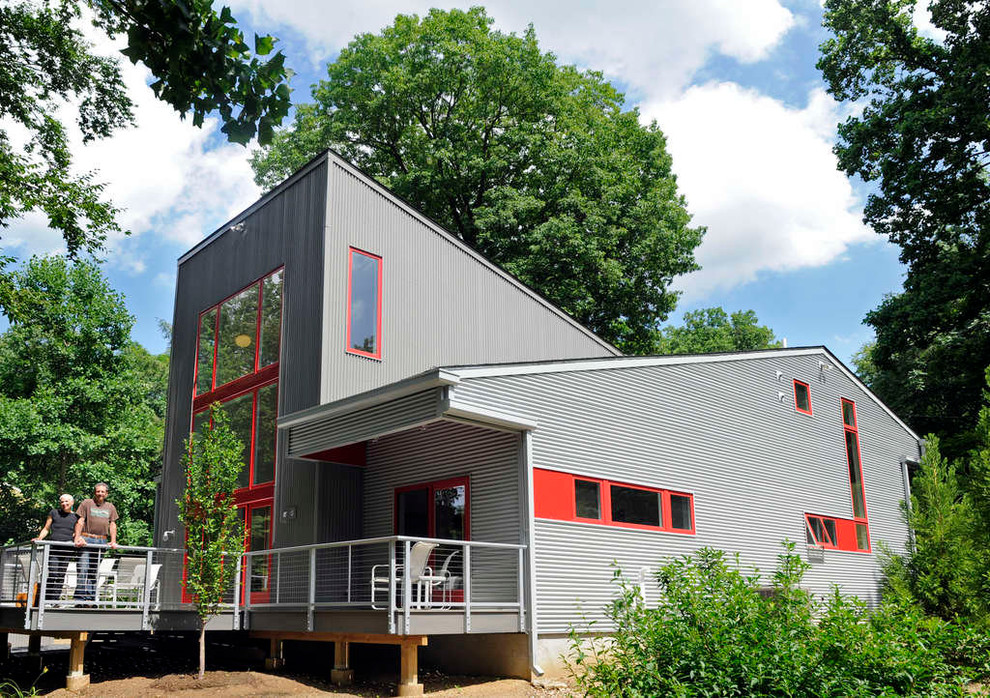 Whole House Ground Up Build Contemporary Exterior Philadelphia