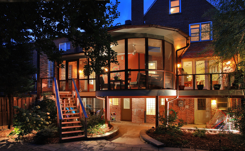 This is an example of a contemporary house exterior in DC Metro.