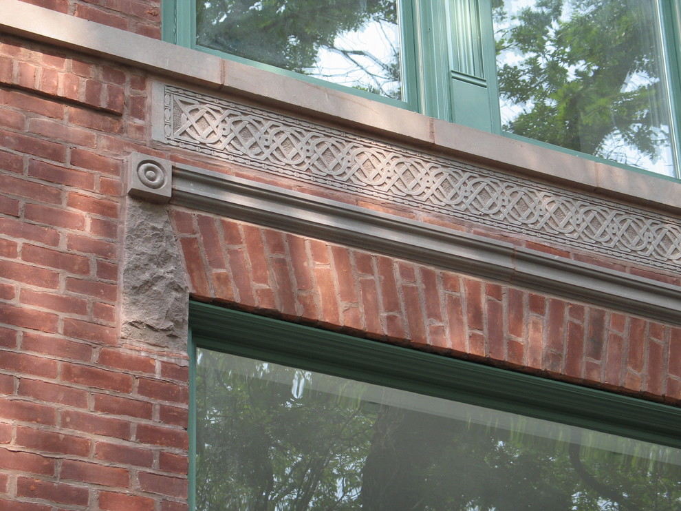 Wicker Park Townhomes Traditional Exterior Chicago by Studio