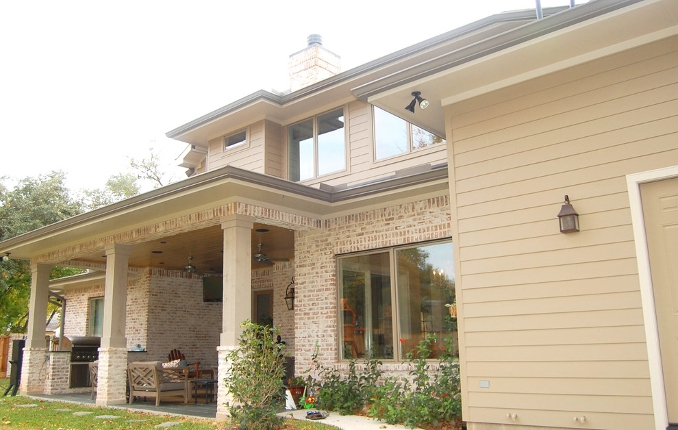 Wilchester French Country Traditional Exterior Houston by