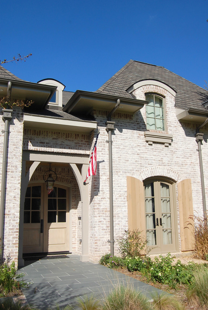 Wilchester French Country Traditional Exterior Houston by