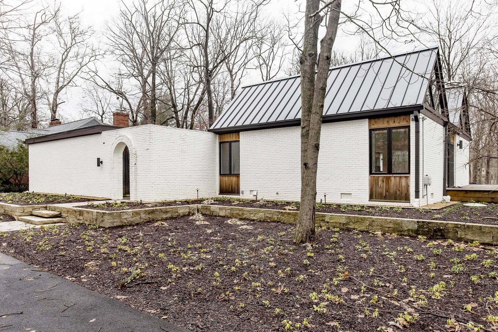 Williams Creek Midcentury Exterior Indianapolis by Boaz
