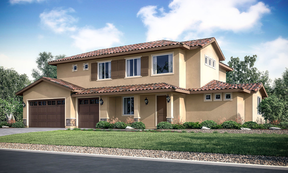 Willow Ridge Estates Mediterranean Exterior San Diego by KirE