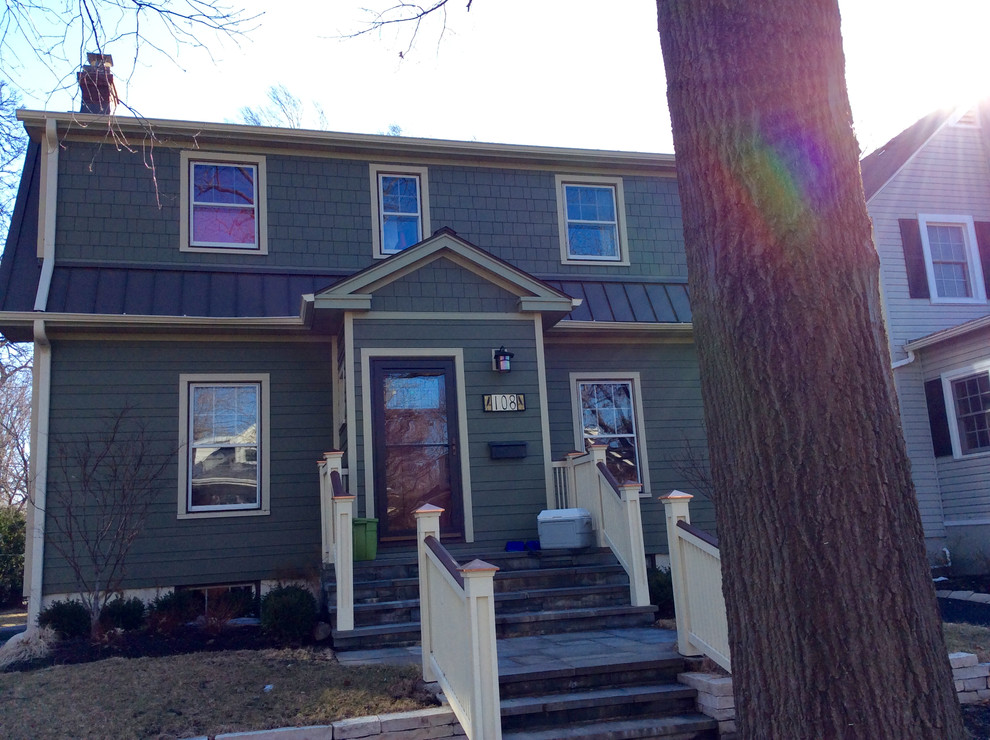 Wilmette, IL Siding James Hardie Siding and Trim Traditional House
