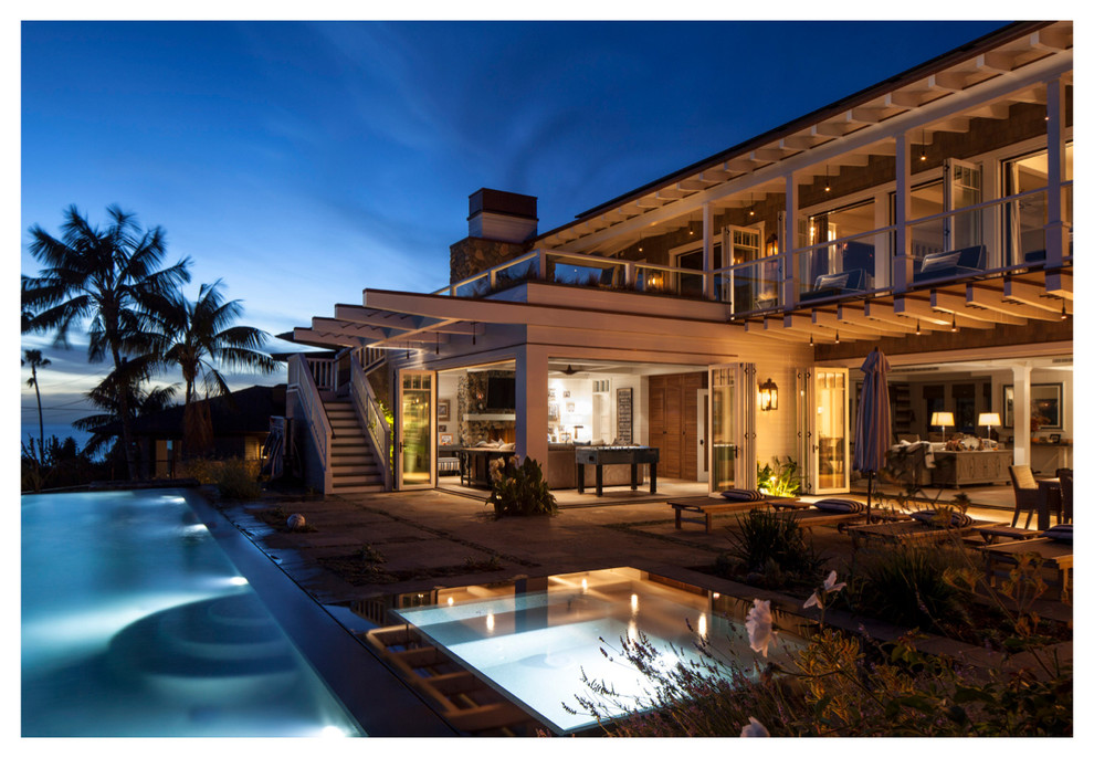 WILSON BEACH STYLE LIVING Beach Style Exterior San Diego by FROM THE GROUND UP TILE