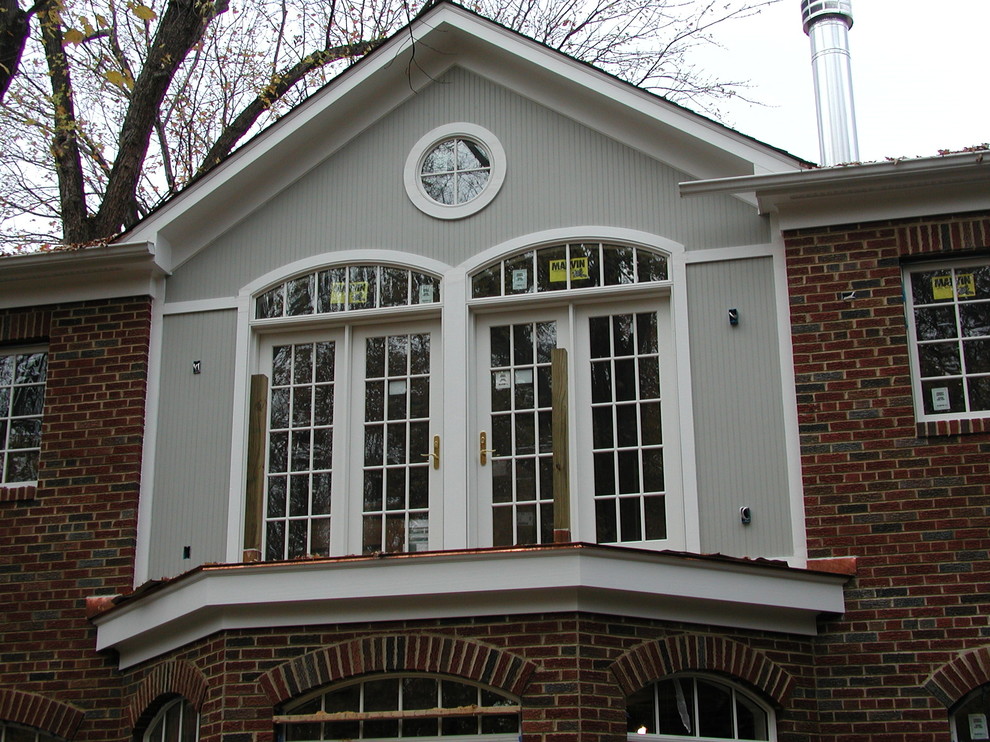 Photo of a classic house exterior in DC Metro.