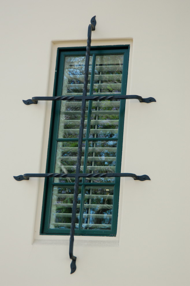 Window Guards Wrought Iron - Southwestern - Exterior - Los Angeles - by ...