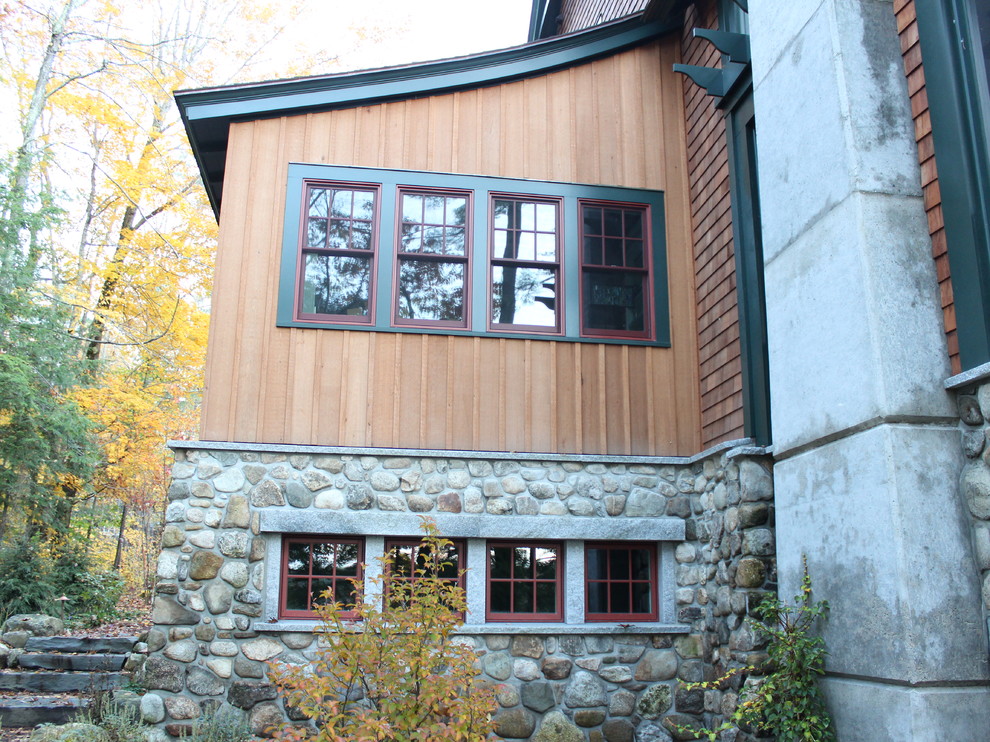 Winter Harbor, Lake Winnipesaukee, Wolfeboro, NH Craftsman Exterior
