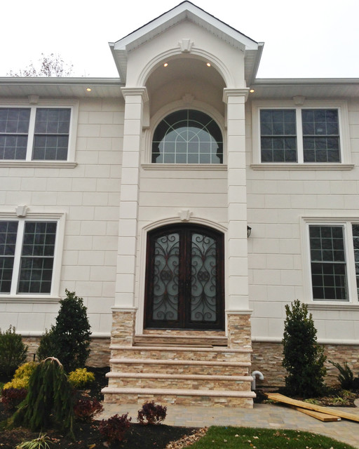 Woodmere New Construction Home Traditional House Exterior New