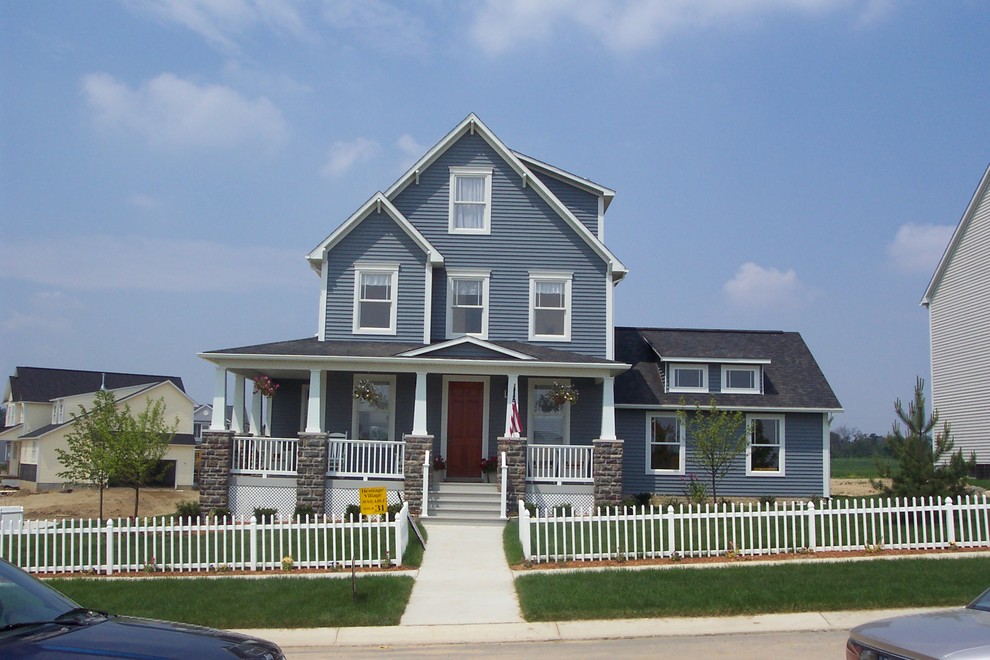 Woodside Builders Custom Homes Craftsman Exterior Detroit by