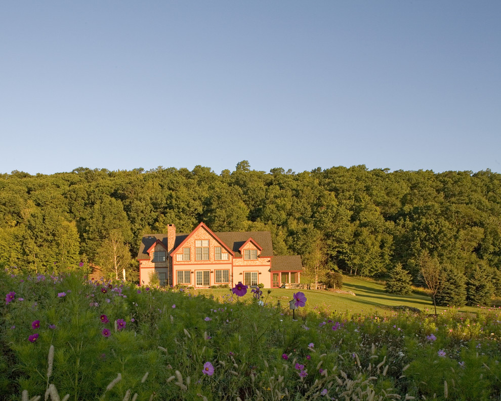 Woodside Lodge Traditional Exterior New York by Habitat Post