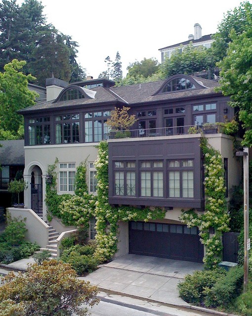 Woodway Residence Traditional House Exterior Seattle by Stuart