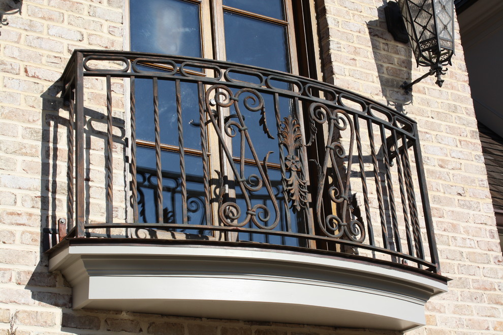 Wrought Iron Balcony Railings Traditional Exterior DC Metro by