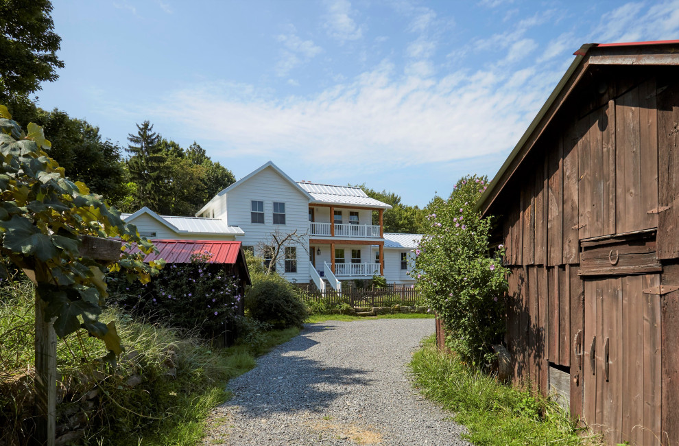 Cottage exterior home idea in Other
