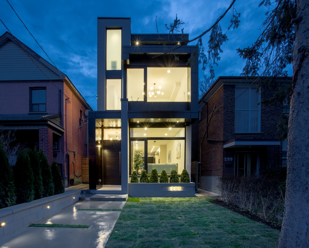 Wychwood Ave Rendering Modern Exterior Toronto by Contempo