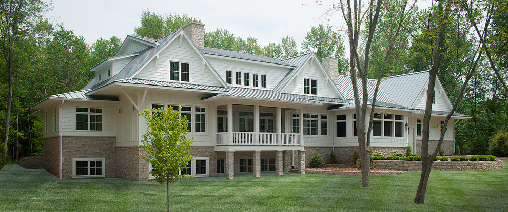 Traditional house exterior in Grand Rapids.