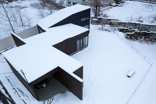 Houzzフォト 雪のなかにたたずむ美しい住宅 40選 Houzz ハウズ