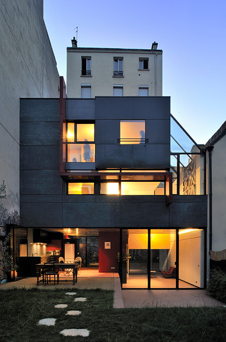 Свежая идея для дизайна: дом в стиле лофт - отличное фото интерьера