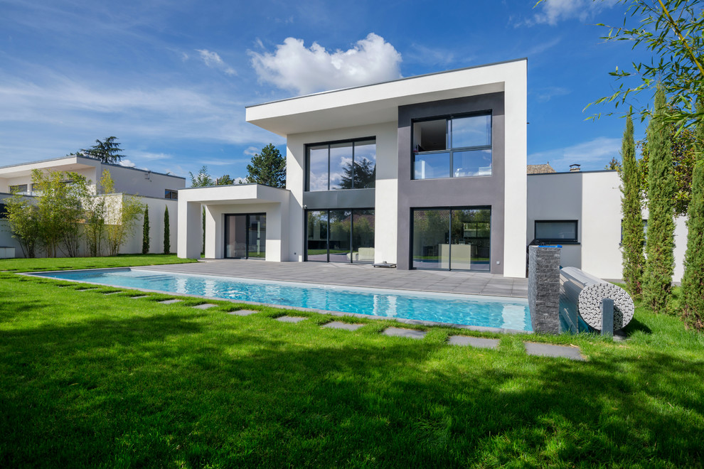 Maisons Design Modern Häuser Lyon von Les Maisons Février Houzz