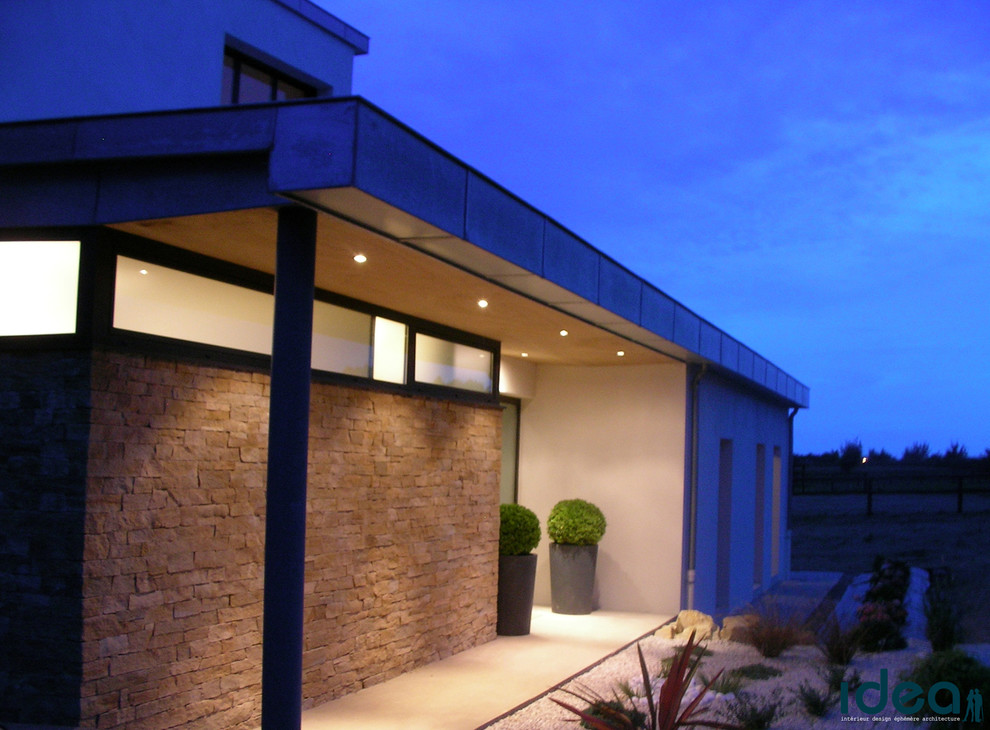 maurice house Contemporary Exterior Angers by IDEA Houzz