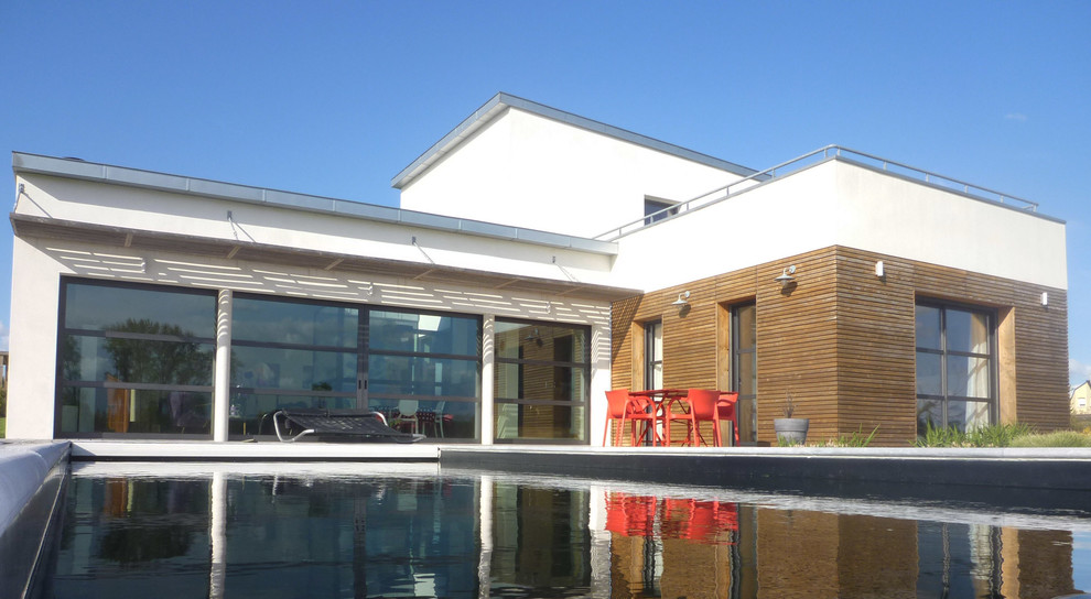 MAURICE HOUSE Contemporary Exterior Paris by IDEA Houzz