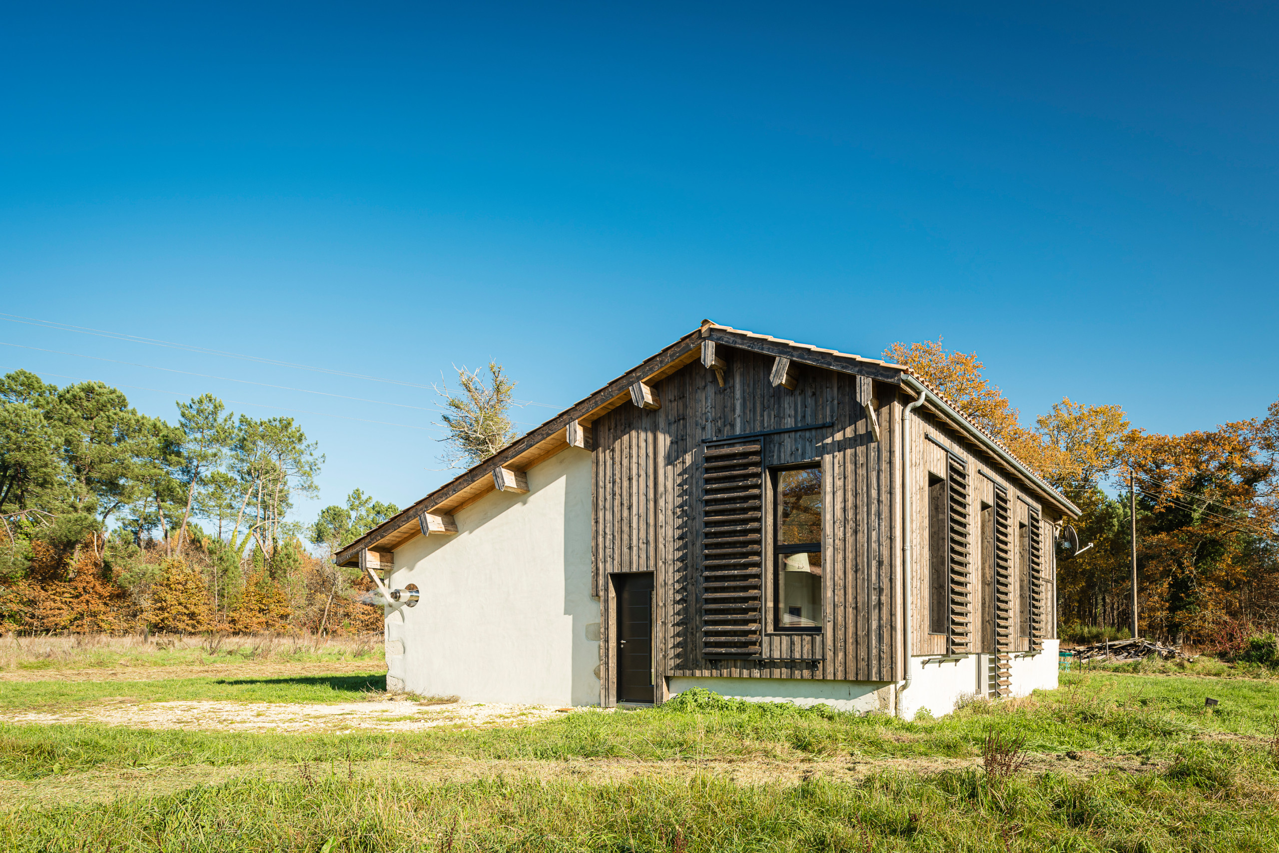 До и После: Один год, чтобы превратить сарай в дом | Houzz Россия