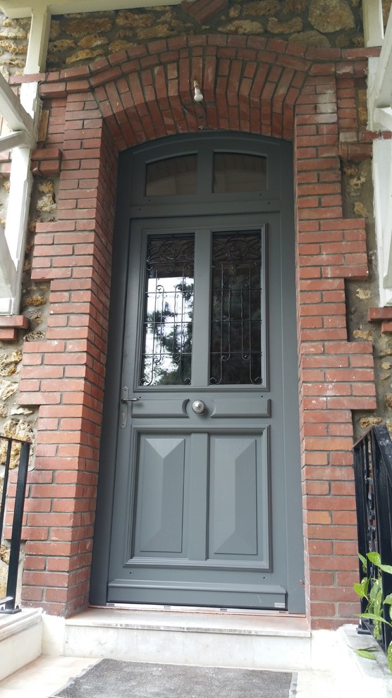 Rénovation d'une maison en meulière - Transitional - Exterior - Paris ...